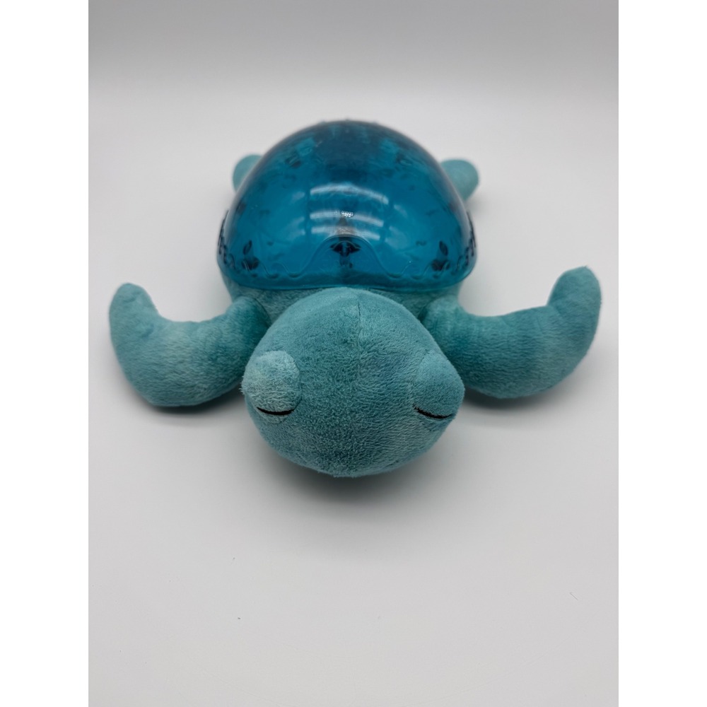 Cloud b Tranquil Turtle Nightlight Sound Machine Blue Ocean Light Projector Teal